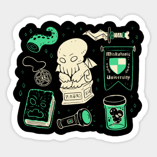 Lovecraft Elements Sticker